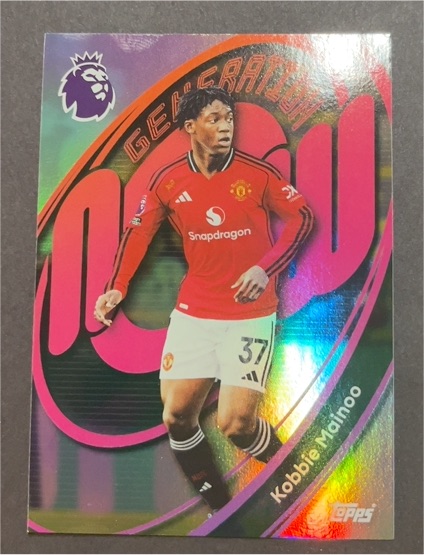 2025-26 Topps Premier League #214 Kobbie Mainoo — front