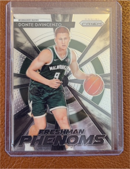 2018-19 Panini Prizm #9 Donte DiVincenzo Freshman Phenoms — front