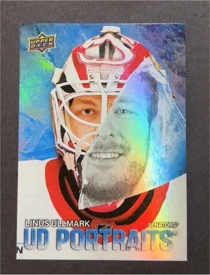 2025-26 Upper Deck UD Portraits #P-23 Linus Ullmark — front
