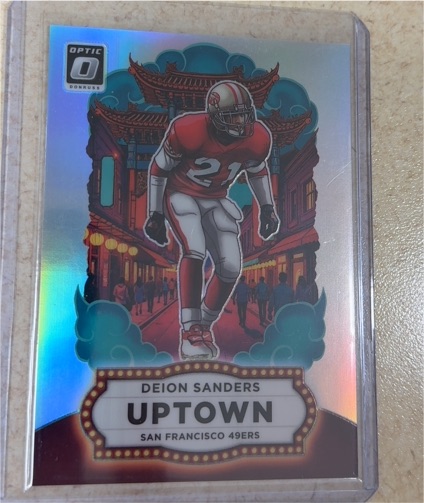 2025 Donruss Optic #7 Deion Sanders Uptown — front