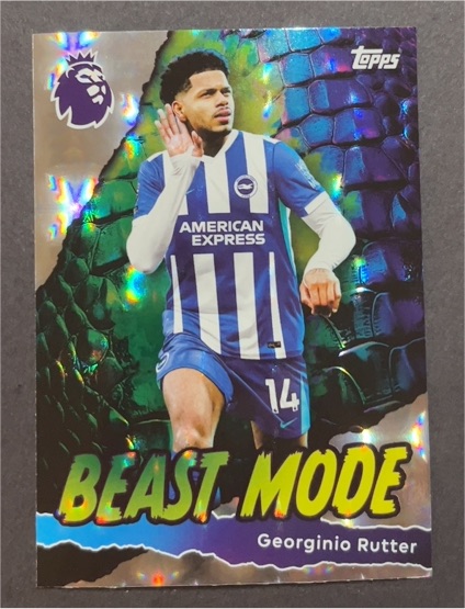 2025-26 Topps Premier League #425 Georginio Rutter — front