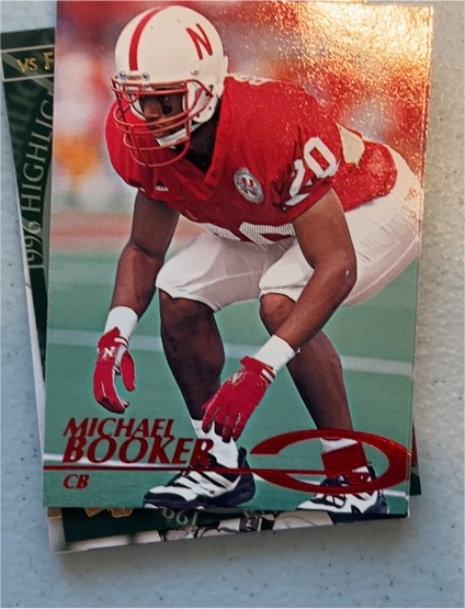 1991 Pro Set #20 Michael Booker — front