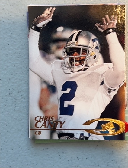 1997 Press Pass NCAA Football #24 Chris Canty — front