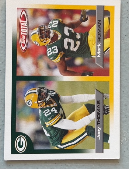 2005 Topps Total #118 Mark Roman / Joey Thomas — front