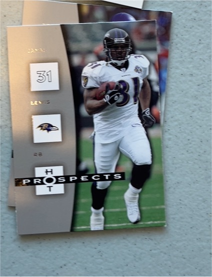 2006 Fleer Hot Prospects #31 Jamal Lewis — front