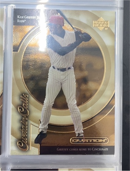 2001 Upper Deck Ovation #CC6 Ken Griffey Jr. — front