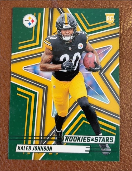 2025 Panini Rookies & Stars #148 Kaleb Johnson — front