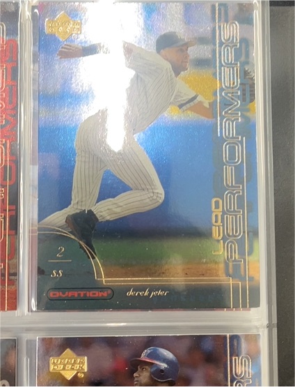 2001 Upper Deck Ovation Lead Performers #LP2 Derek Jeter — front