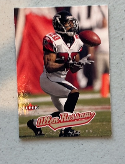 2005 Fleer Ultra #159 Allen Rossum — front