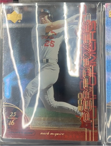 1995 Upper Deck Stadium Club Members Only #25 Mark McGwire — front