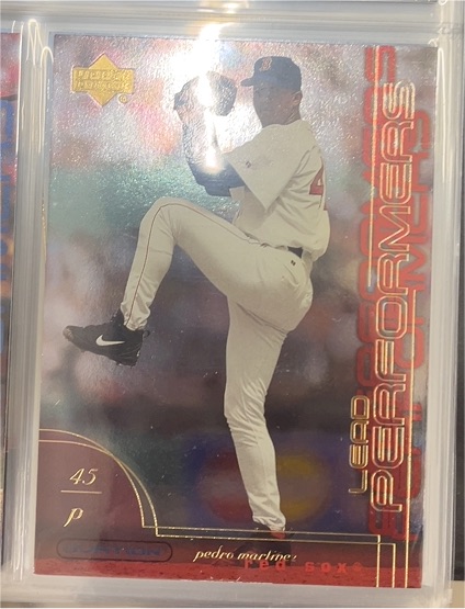 2001 Upper Deck Ovation #LP8 Pedro Martinez — front