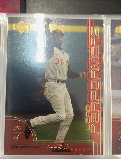 2001 Upper Deck Ovation #LP10 Ken Griffey Jr. — front