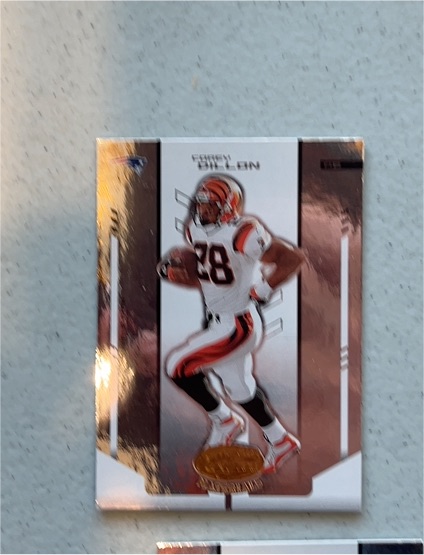 1996 Collector's Edge Presidents Reserve Corey Dillon — front