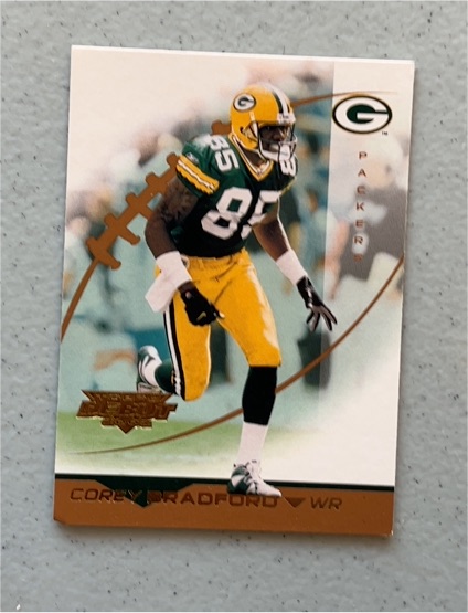 2002 Upper Deck #85 Corey Bradford — front