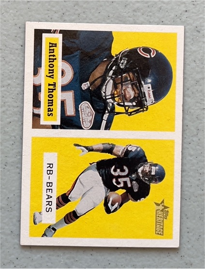 2002 Topps Heritage #27 Anthony Thomas — front