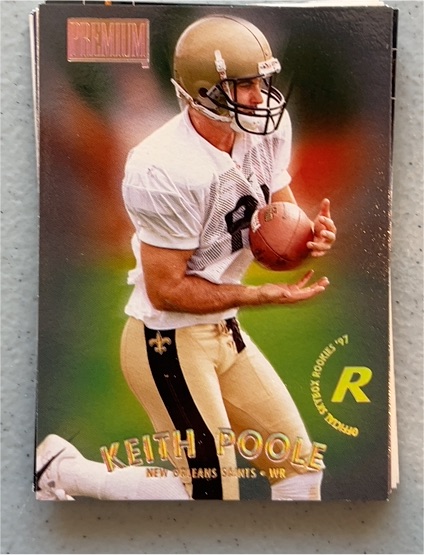 1997 SkyBox Premium #239 Keith Poole Rookie — front