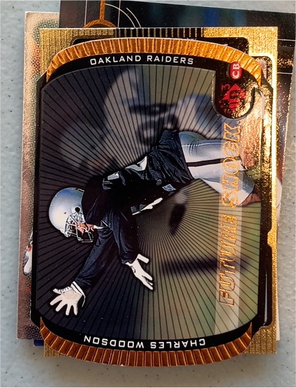 1998 Upper Deck UD3 #4 Charles Woodson Future Shock Rookie — front