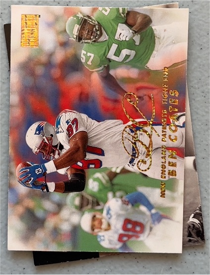 1998 SkyBox Premium #158 Ben Coates — front