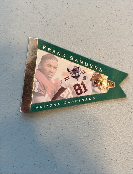 1998 Playoff Contenders #2 Frank Sanders — front
