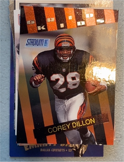 1997 Topps Stadium Club Grid Kids #GK12 Corey Dillon — front
