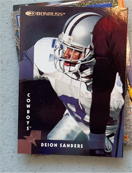 1997 Donruss #20 Deion Sanders — front