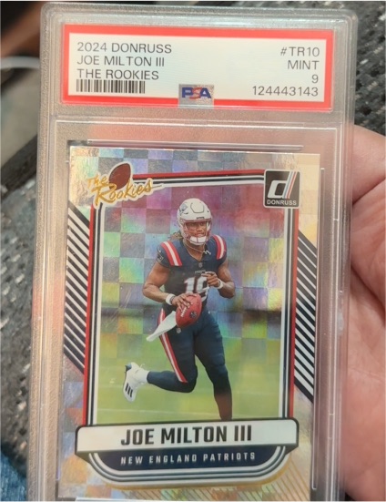 2024 Donruss The Rookies #TR-10 Joe Milton III — front