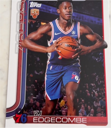 2025 Topps Flagship #OTC-12 VJ Edgecombe — front