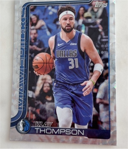 2025-26 Topps #170 Klay Thompson — front