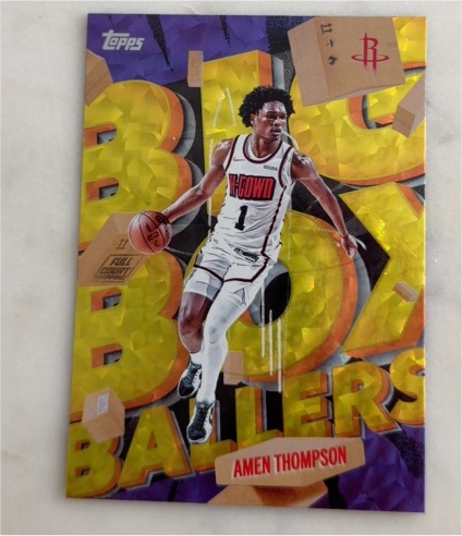 2025-26 Topps #BB-34 Amen Thompson — front