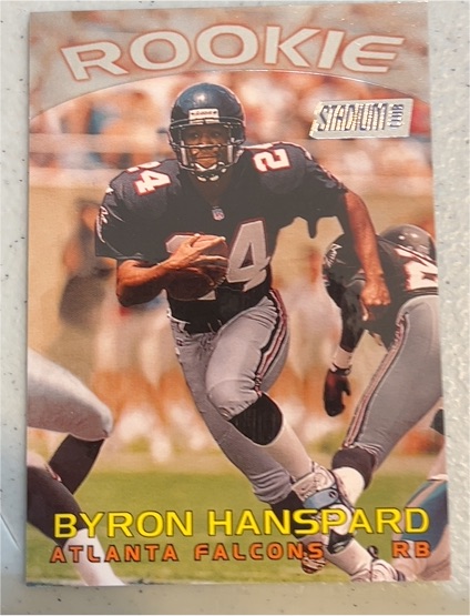 1997 Topps Stadium Club #51 Byron Hanspard — front