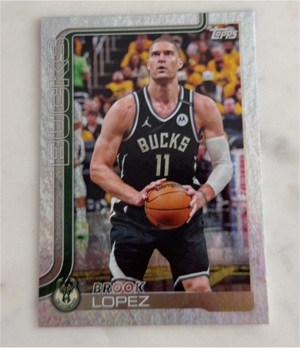 2025-26 Topps #58 Brook Lopez — front