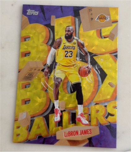 2025-26 Topps Basketball #BB-26 LeBron James — front