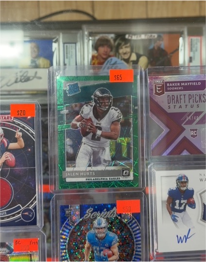 2020 Donruss Optic #65 Jalen Hurts — front