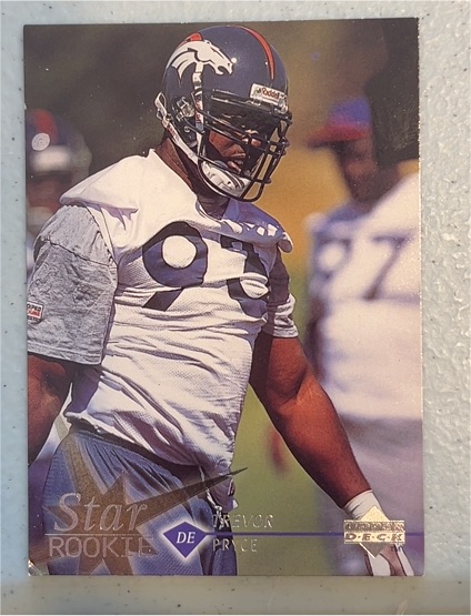 1997 Upper Deck Star Rookie #31 Trevor Pryce — front