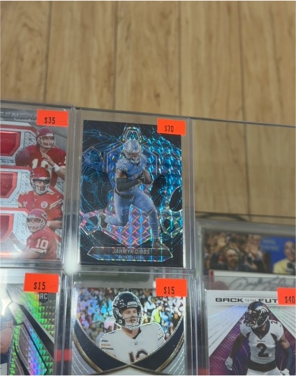 2023 Panini Mosaic Jahmyr Gibbs — front