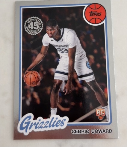 2025-26 Topps 1980-81 #80BK-58 Cedric Coward — front