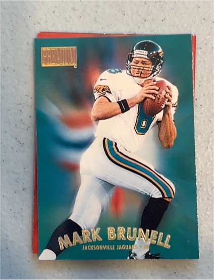1997 SkyBox Premium #60 Mark Brunell — front