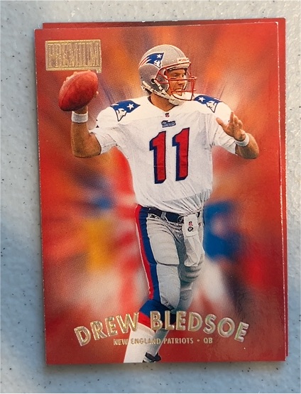 1997 SkyBox Premium #174 Drew Bledsoe — front