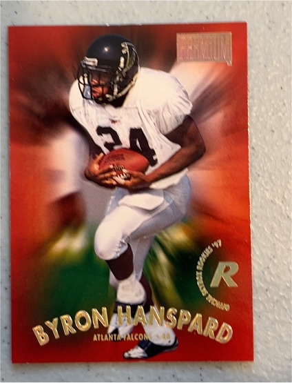 1997 Skybox Premium #226 Byron Hanspard — front