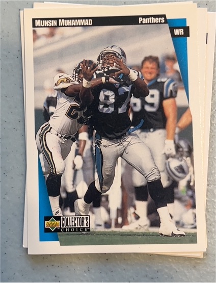 1997 Upper Deck Collector's Choice #231 Muhsin Muhammad — front