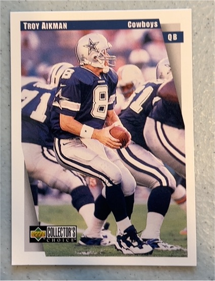 1997 Upper Deck Collector's Choice #DA6 Troy Aikman — front