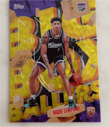 2025-26 Topps #BB-24 Nique Clifford — front