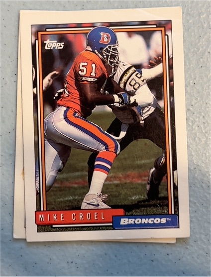 1992 Topps #400 Mike Croel — front