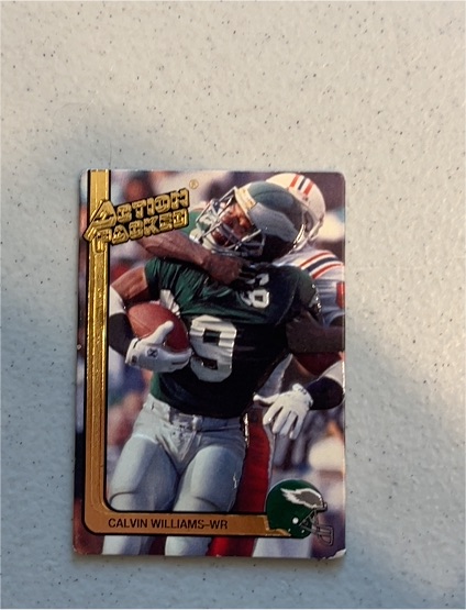 1991 Action Packed #9 Calvin Williams — front