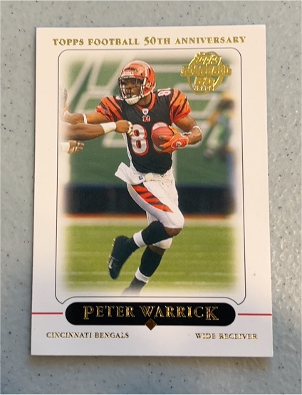2005 Topps #82 Peter Warrick — front