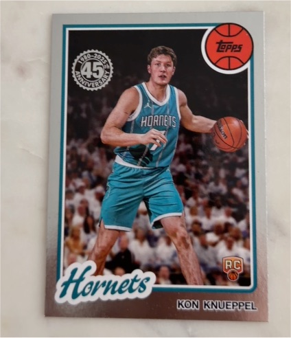2025-26 Topps 45th Anniversary #80BK-53 Kon Knueppel — front