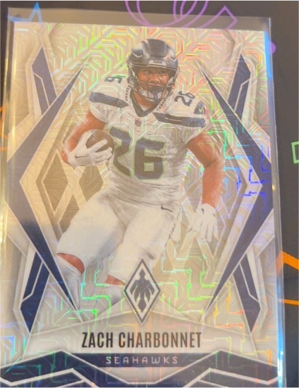 2025 Panini Phoenix #109 Zach Charbonnet — front