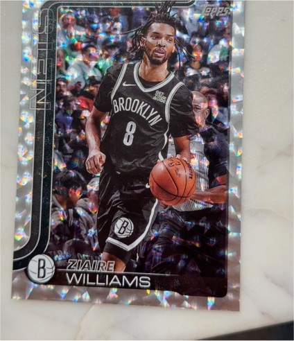 2025-26 Topps #9 Ziaire Williams Brooklyn Nets — front