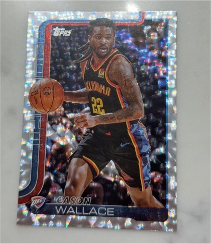 2025-26 Topps #119 Cason Wallace — front