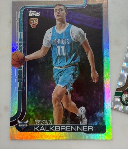 2025-26 Topps #234 Ryan Kalkbrenner — front